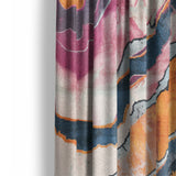Helga Blue & Purple Mockup Curtain Detail