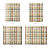 Madras Plaid Taupe Green Mockup Duvet Sizing