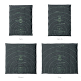 Solar System Navy & Mint Mockup Duvet Sizing