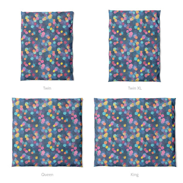 Bokeh at Dawn Mockup Duvet Sizing
