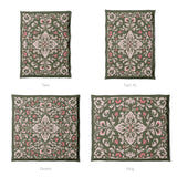 Annette Green & Coral Mockup Duvet Sizing