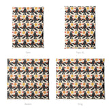 Tribal Birds Ivory Mockup Duvet Sizing
