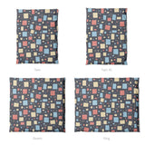 Geometric Confetti Twilight Mockup Duvet Sizing