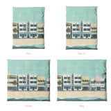 Art Deco Beach Mockup Duvet Sizing
