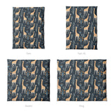Safari Giraffes Mockup Duvet Sizing