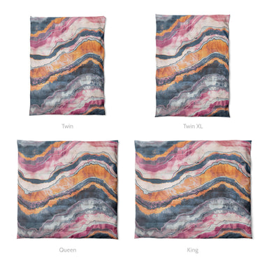 Helga Blue & Purple Mockup Duvet Sizing