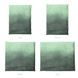 Kieran Watercolor Green Ombre Mockup Duvet Sizing
