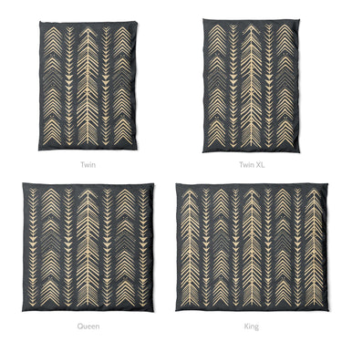 Yokanna Navy & Ivory Mockup Duvet Sizing