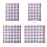 Buffalo Plaid Lilac Mockup Duvet Sizing