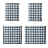 Wallace Plaid Blue & Teal Mockup Duvet Sizing