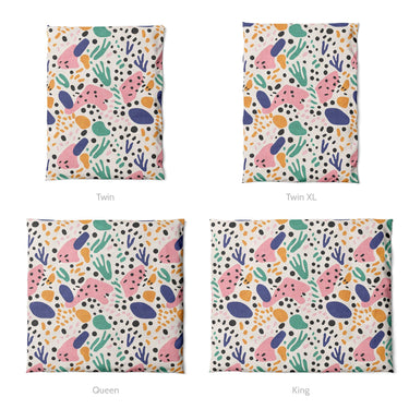 Camille Multicolor Mockup Duvet Sizing