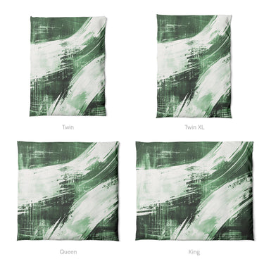 Emil Forest Green Mockup Duvet Sizing