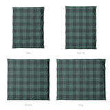 Buffalo Plaid Deep Teal Mockup Duvet Sizing