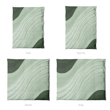 Elowin Green Mockup Duvet Sizing