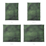 Andromeda Watercolor Navy & Kelly Green Mockup Duvet Sizing