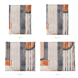 Gordian Navy & Orange Mockup Duvet Sizing