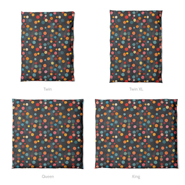 Bokeh at Night Mockup Duvet Sizing