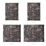 Acid Burn Greige & Infrared Mockup Duvet Sizing