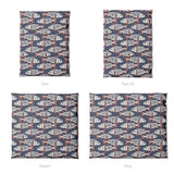 Tribal Fish Mockup Duvet Sizing
