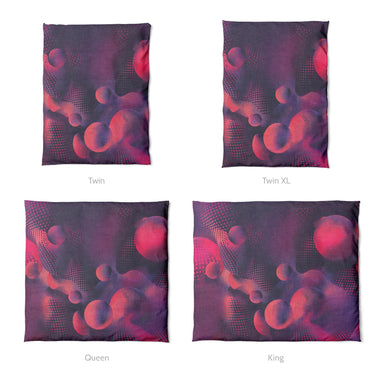 Bodolo Purple & Magenta Mockup Duvet Sizing