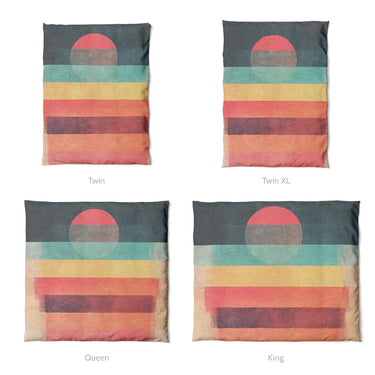 Decrescendo Multicolor Mockup Duvet Sizing