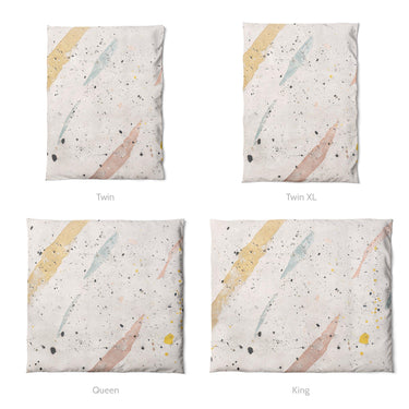 Stephanie Ivory Polychrome Mockup Duvet Sizing