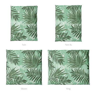 Florian Green Mockup Duvet Sizing