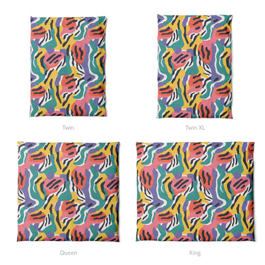 Lorenza Multicolor Mockup Duvet Sizing
