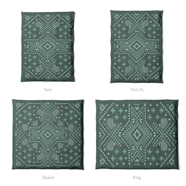 Durand Deep Turquoise Mockup Duvet Sizing