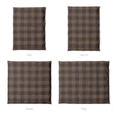 Buffalo Plaid Hickory Brown Mockup Duvet Sizing