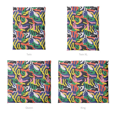 Umberto Black Multicolor Mockup Duvet Sizing