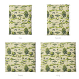 UFO Cow Abduction Toile Mockup Duvet Sizing