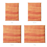 Ophelia Watercolor Fire Orange Balayage Mockup Duvet Sizing