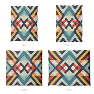 Sonora Multicolor Mockup Duvet Sizing