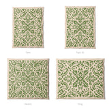 Floranna Ivory & Green Mockup Duvet Sizing