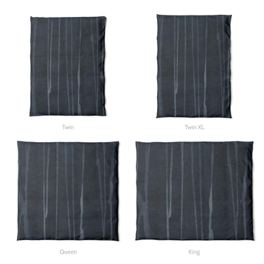 Felix Bleach Dye Navy Mockup Duvet Sizing