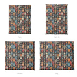 Tribal Masks Mockup Duvet Sizing