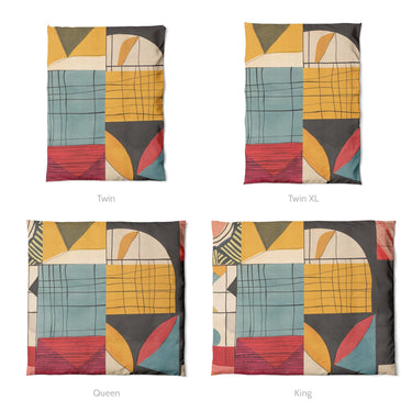 Avalon Multicolor Mockup Duvet Sizing