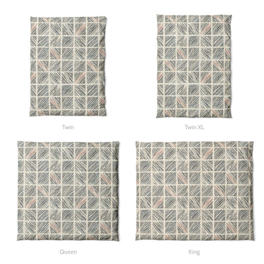 Lionel Black & Ivory Mockup Duvet Sizing