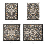 Annette Vintage Black & Yellow Mockup Duvet Sizing