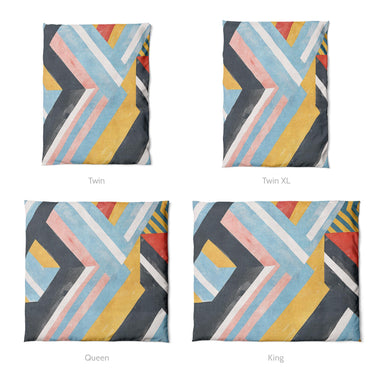 Eristical Multicolor Mockup Duvet Sizing
