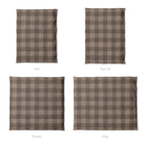 Buffalo Plaid Dark Cedar Brown Mockup Duvet Sizing