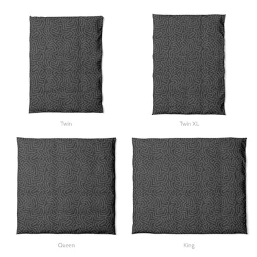 Kiva Charcoal Grey Mockup Duvet Sizing