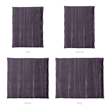 Felix Bleach Dye Deep Purple Mockup Duvet Sizing