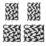 Twyla Checkered Black & White Mockup Duvet Sizing