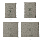 Solar System Taupe & Forest Mockup Duvet Sizing