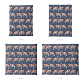 Tribal Prawns Mockup Duvet Sizing
