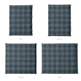 Buffalo Plaid Dark Navy Mockup Duvet Sizing