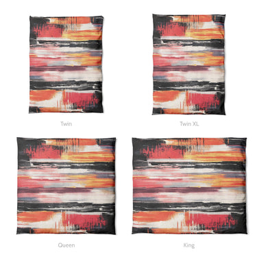 Jörgan Red & Black Mockup Duvet Sizing