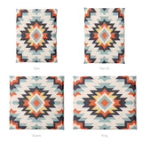 Dakota Blue & Orange Mockup Duvet Sizing